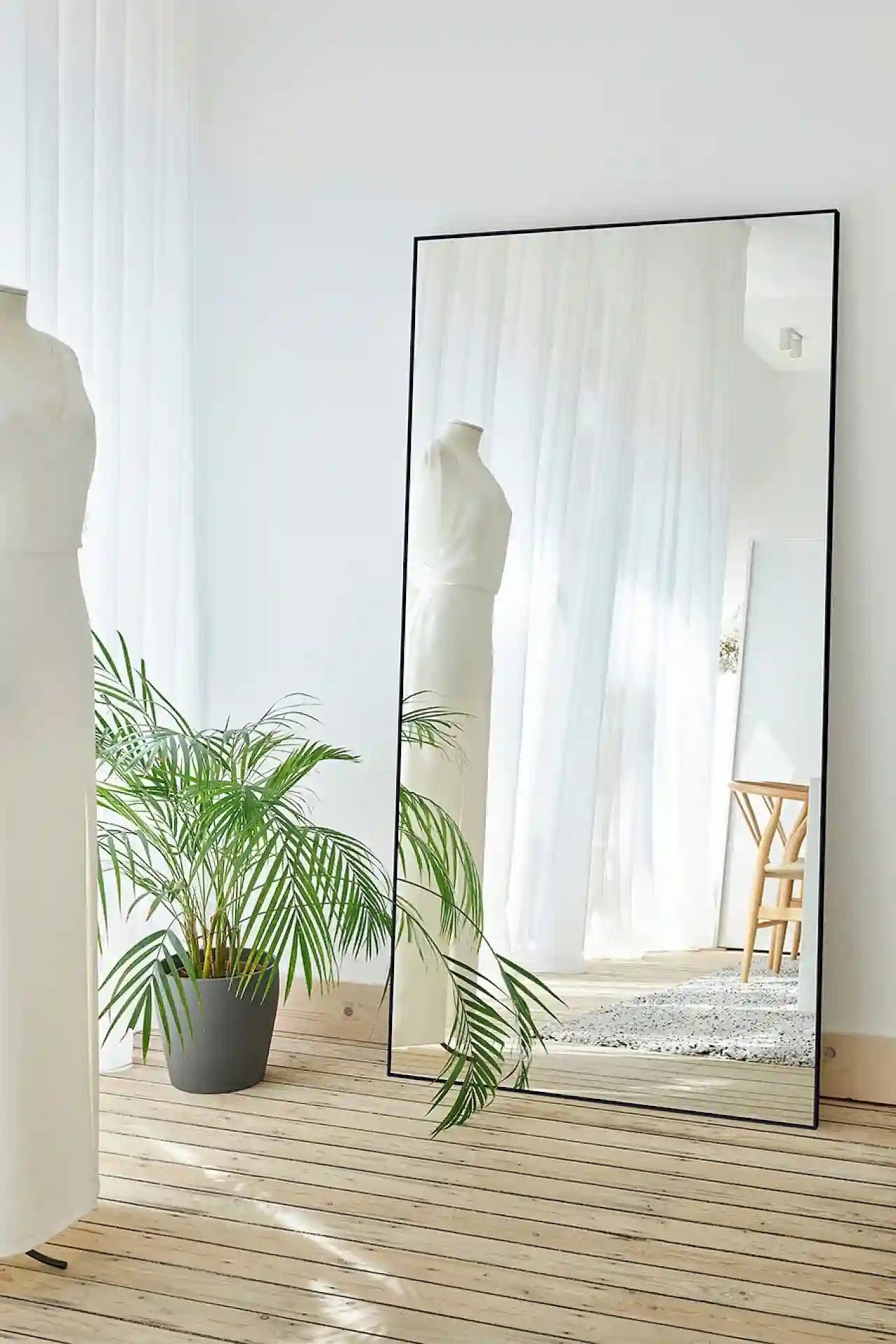 Grand miroir mural