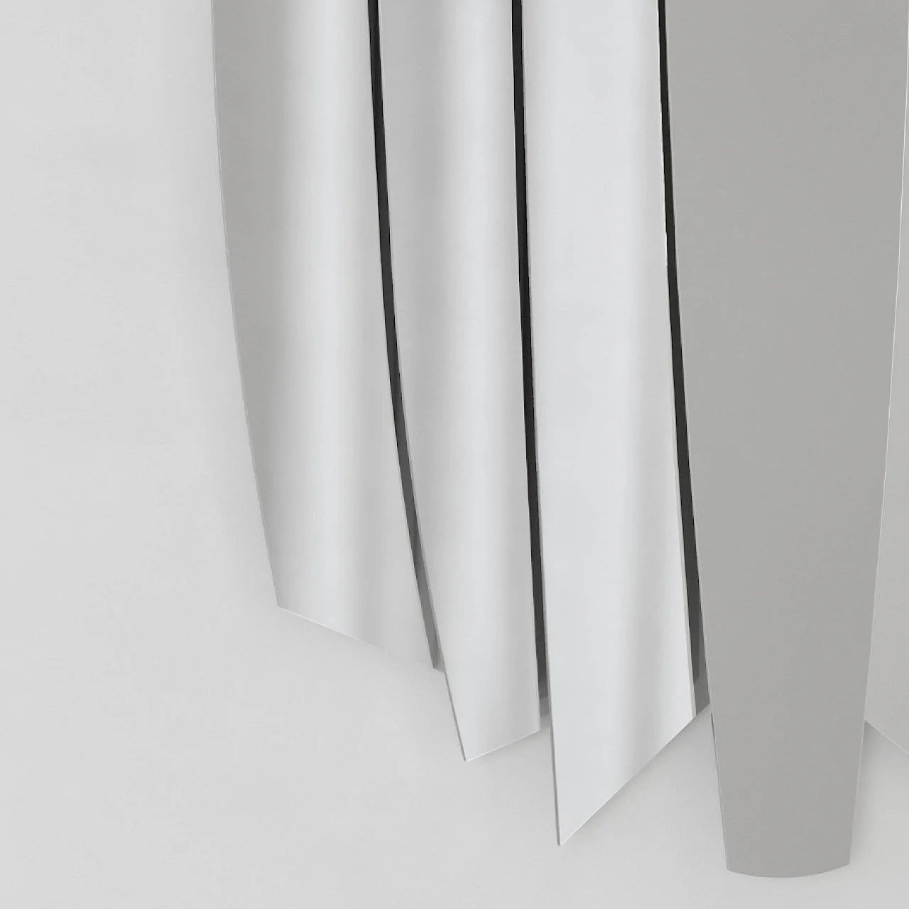 Schéma des dimensions du miroir XL : largeur 87 cm, hauteur 190 cm, profondeur 6 cm