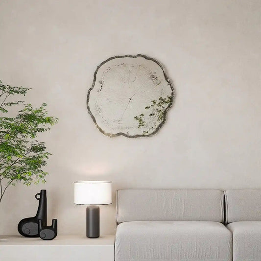 Miroir original sérigraphie noire salle de bain design