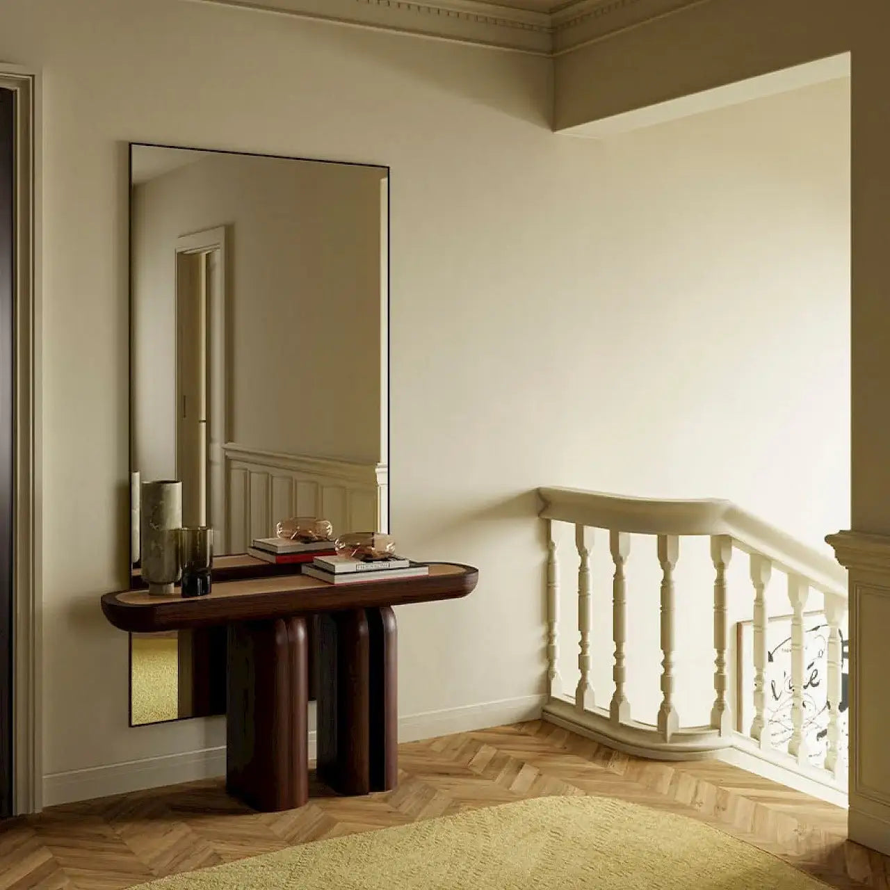 Miroir XXL mural orientation horizontale double sens